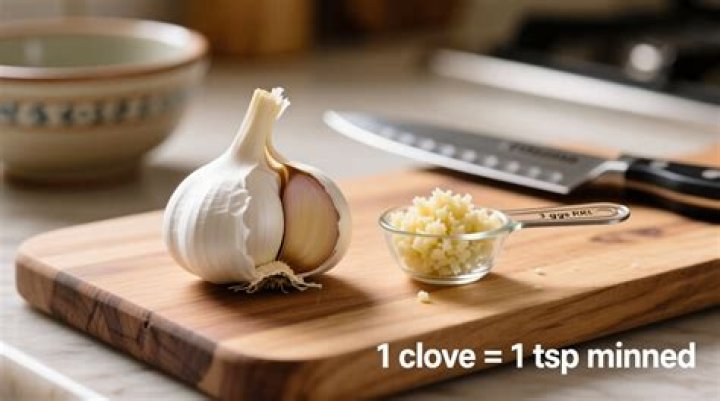 1 clove of garlic equals