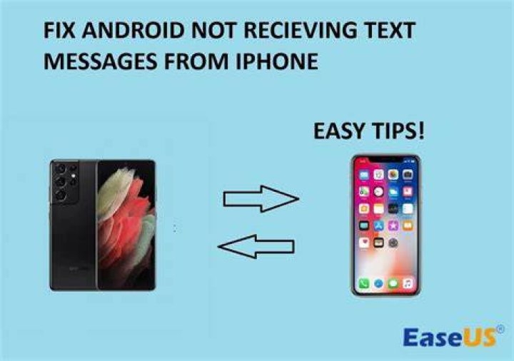 android not receiving texts from iphone