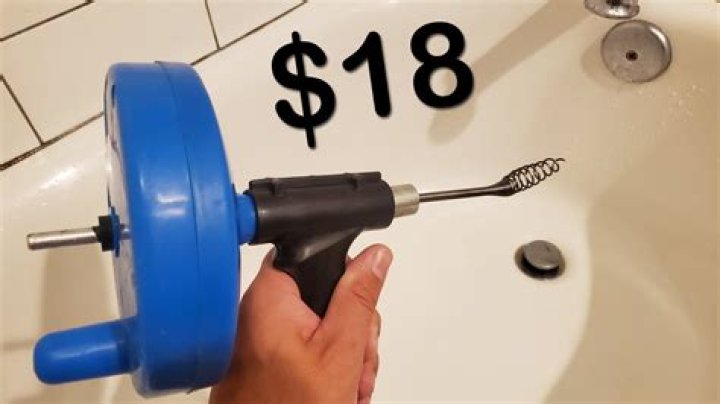 bathtub drain snake