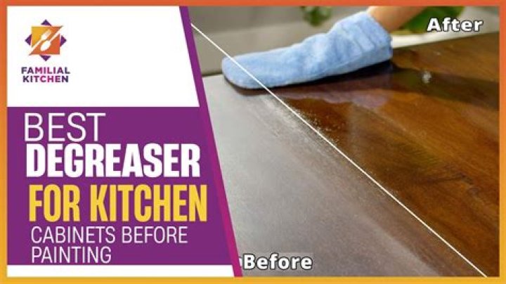 best degreaser for kitchen cabinets
