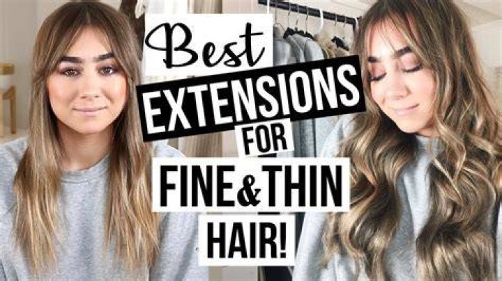 best hair extensions for fine hair