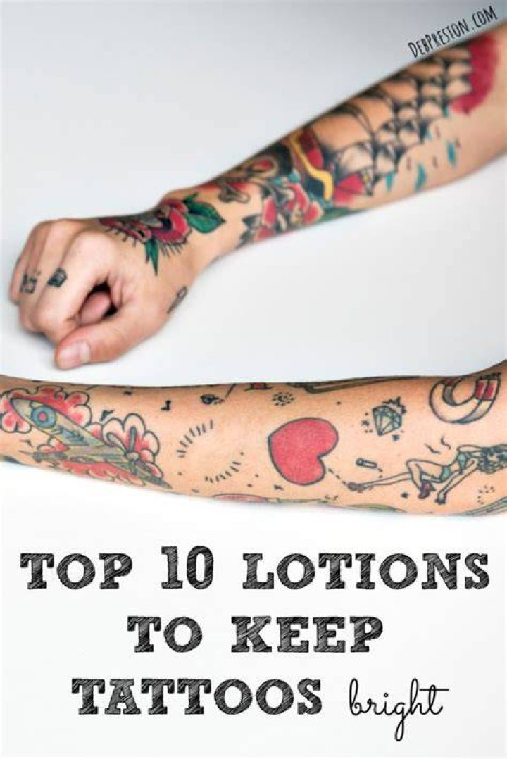 best lotion to keep tattoos bright