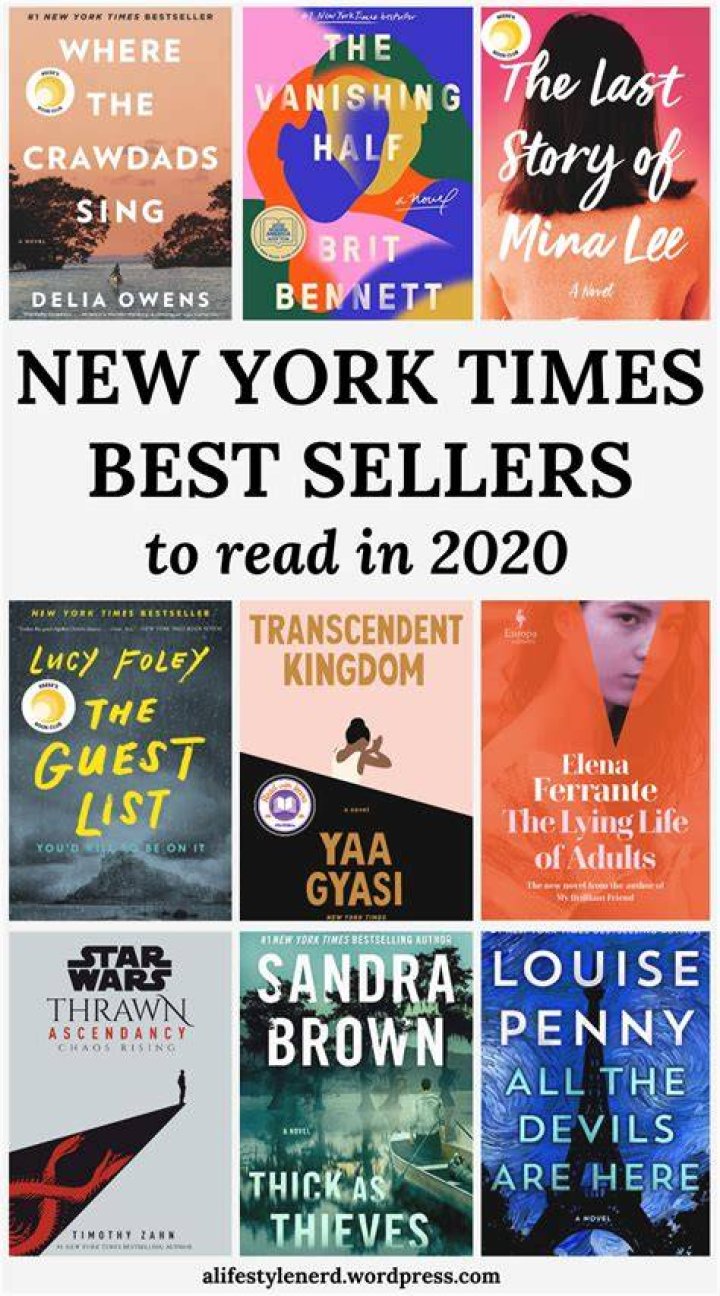 best selling books 2020