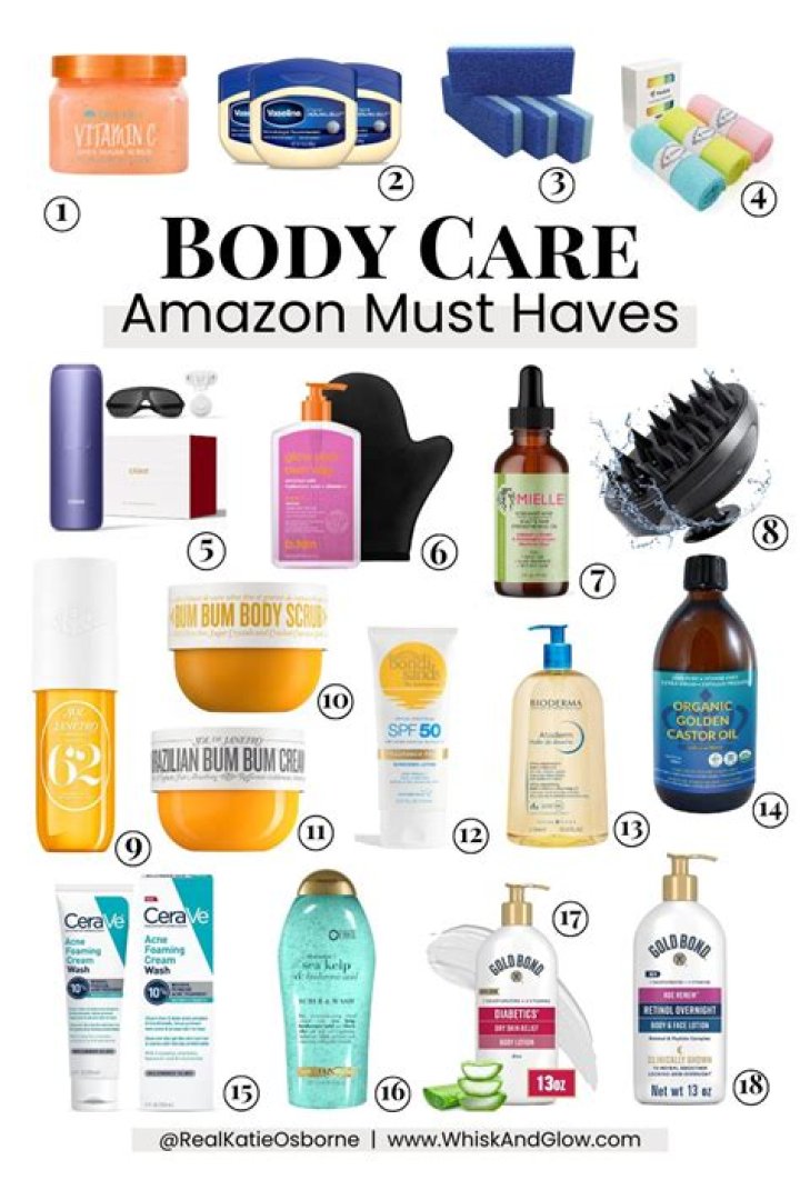 body care products