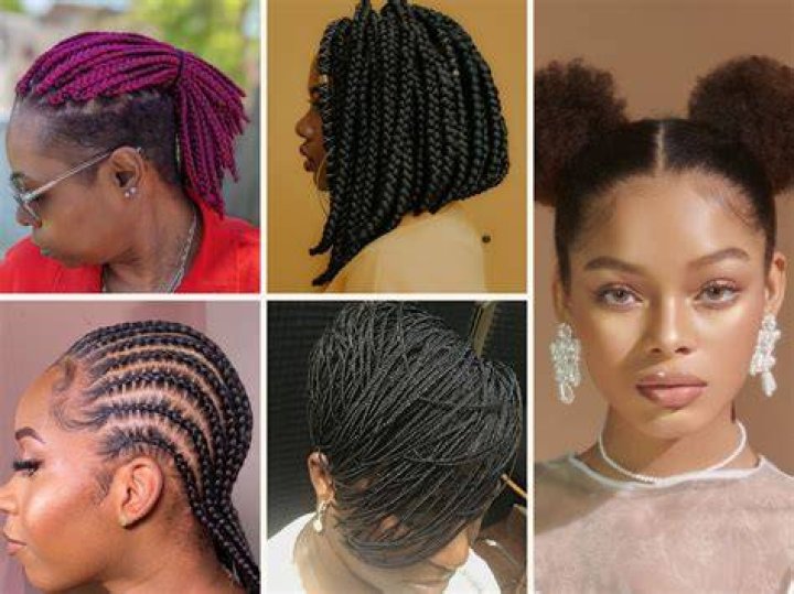 braids for short hair