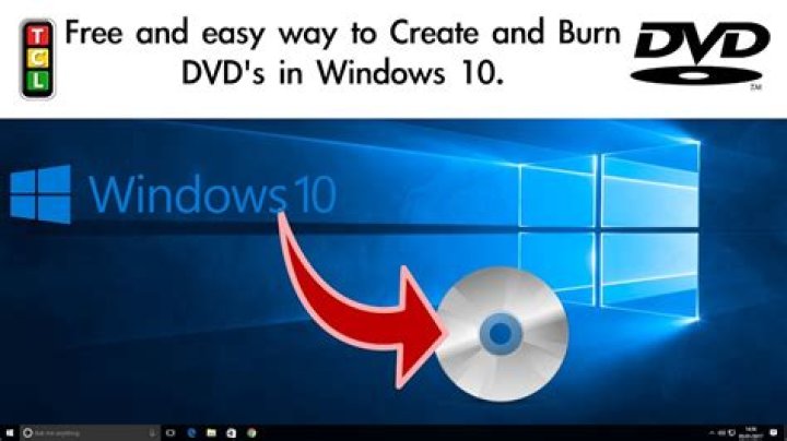 burn dvd windows 10