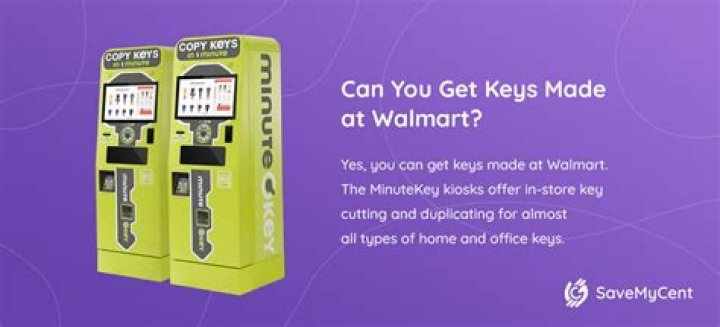 Can You Get Keys Made At Walmart