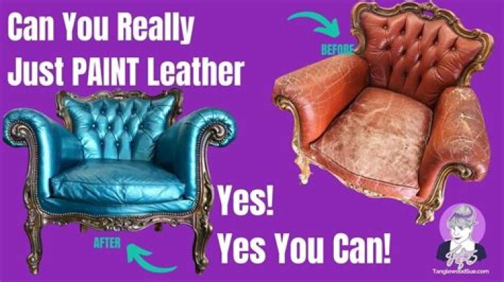 can you paint leather