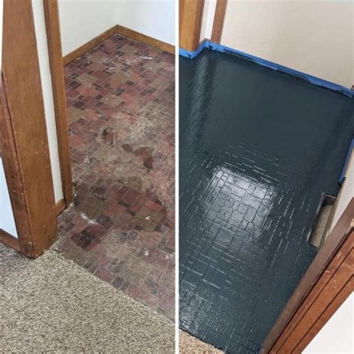 can you paint vinyl flooring
