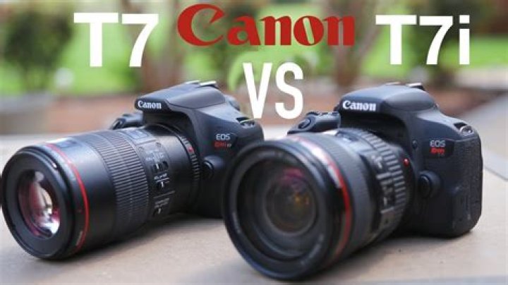 canon t7 vs t7i