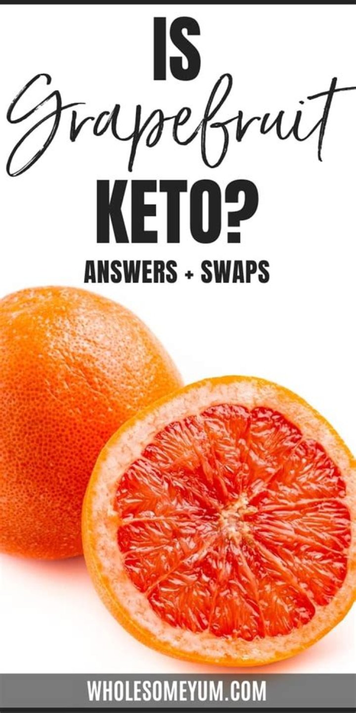 carbs in grapefruit
