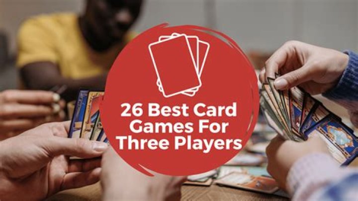 card games for 3