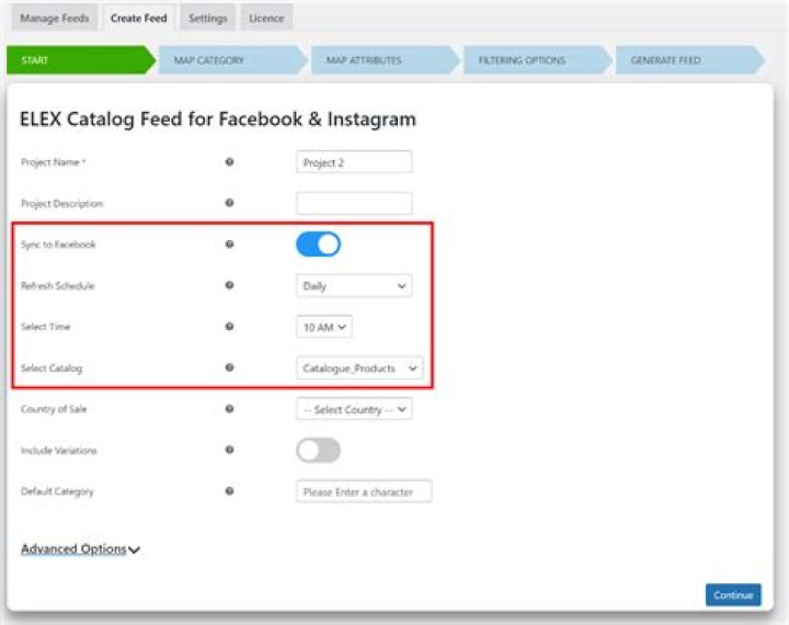 Catalog Feed