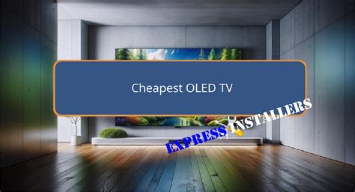 cheapest oled tv