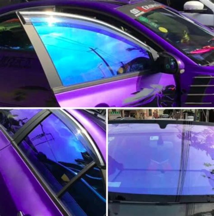 colored window tint