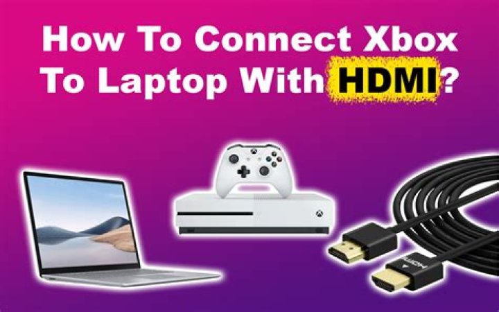 Connect Xbox to Laptop