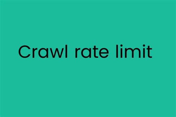 Crawl Rate