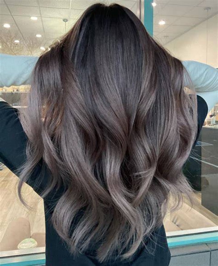 dark ash brown hair color