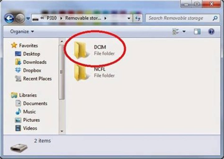 dcim folder
