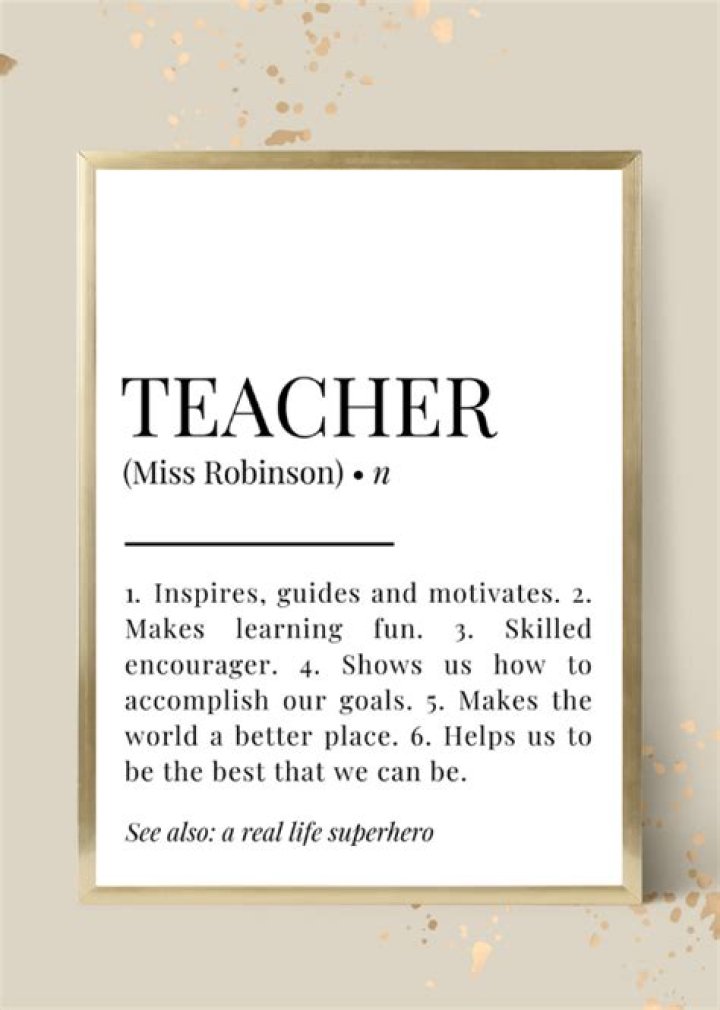 define teacher