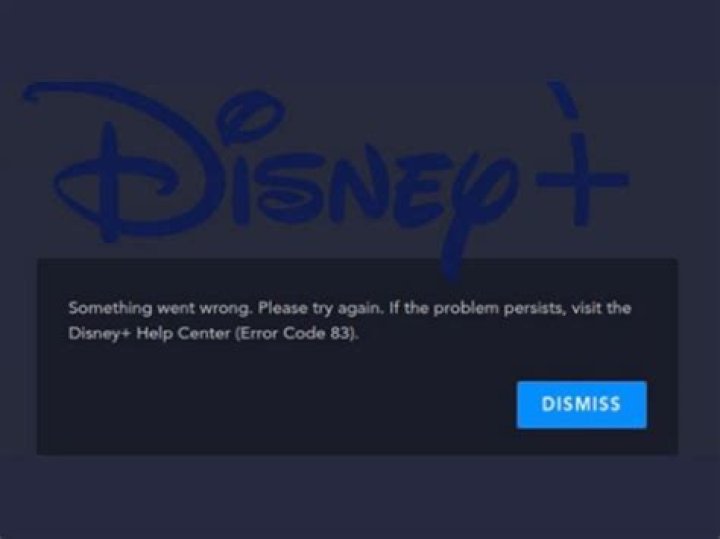 disney plus error 83