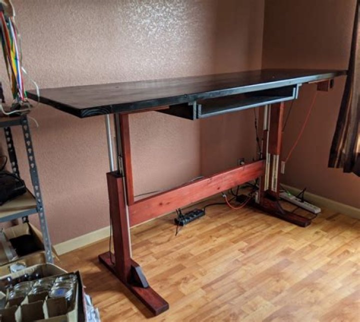 diy standing desk