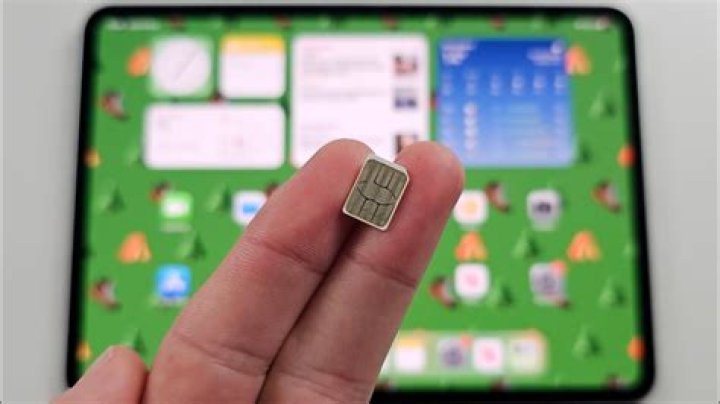 do ipads have sim cards