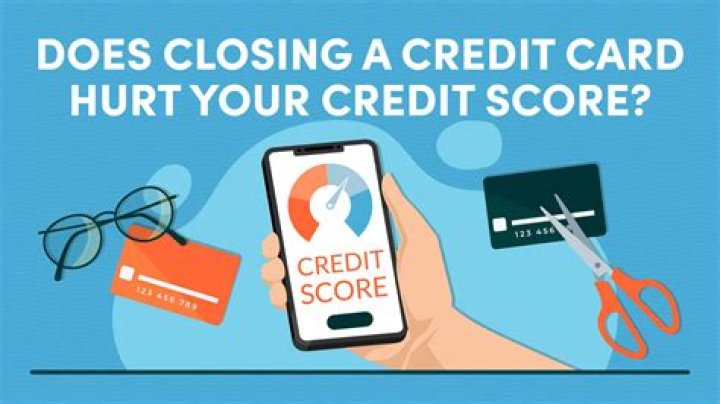 does closing a credit card hurt your credit
