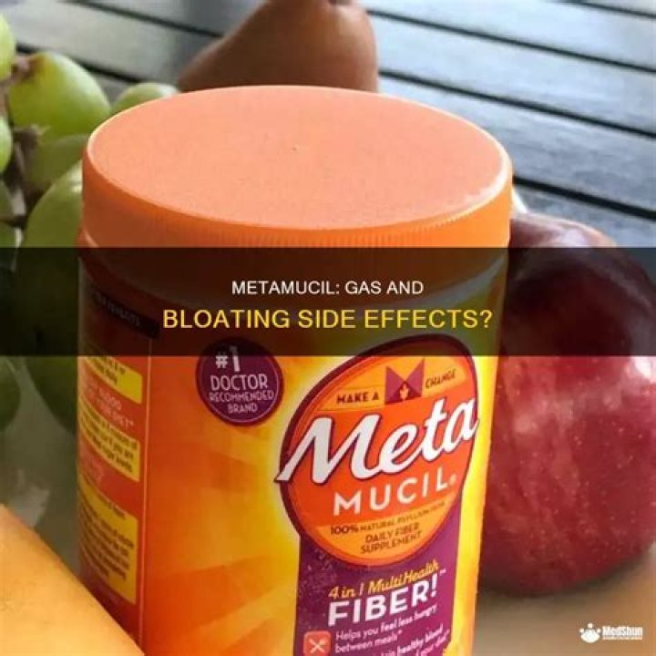 does metamucil cause gas