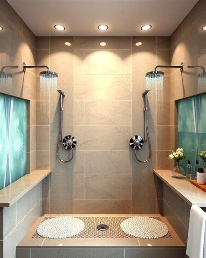 double shower