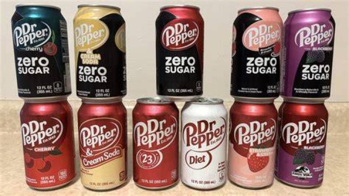 dr pepper flavors