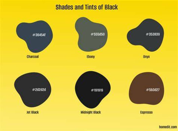 Ebony color