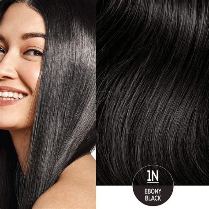 Ebony Hair color