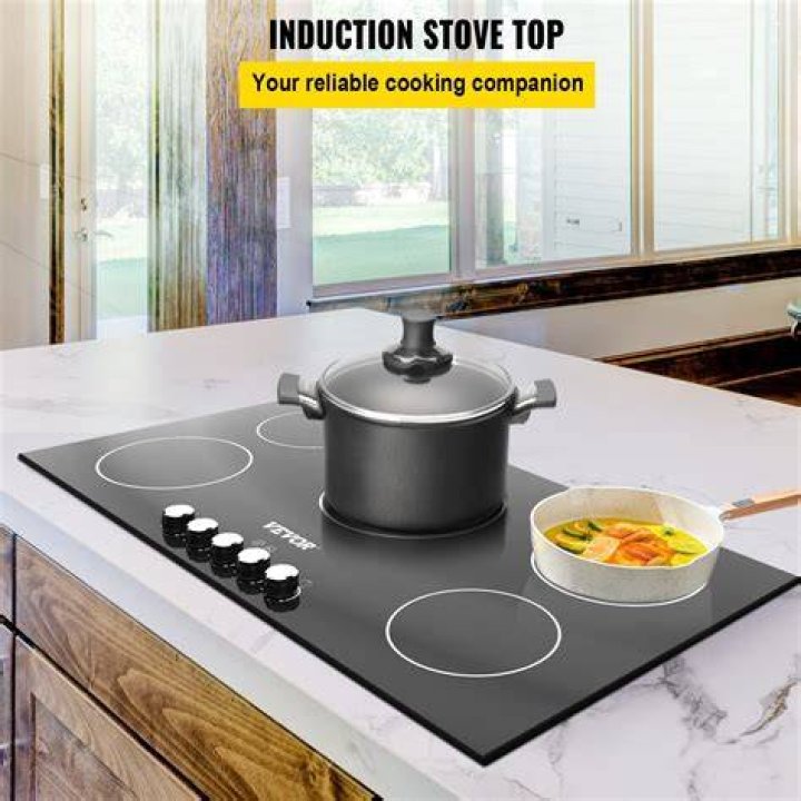electric induction cooktop