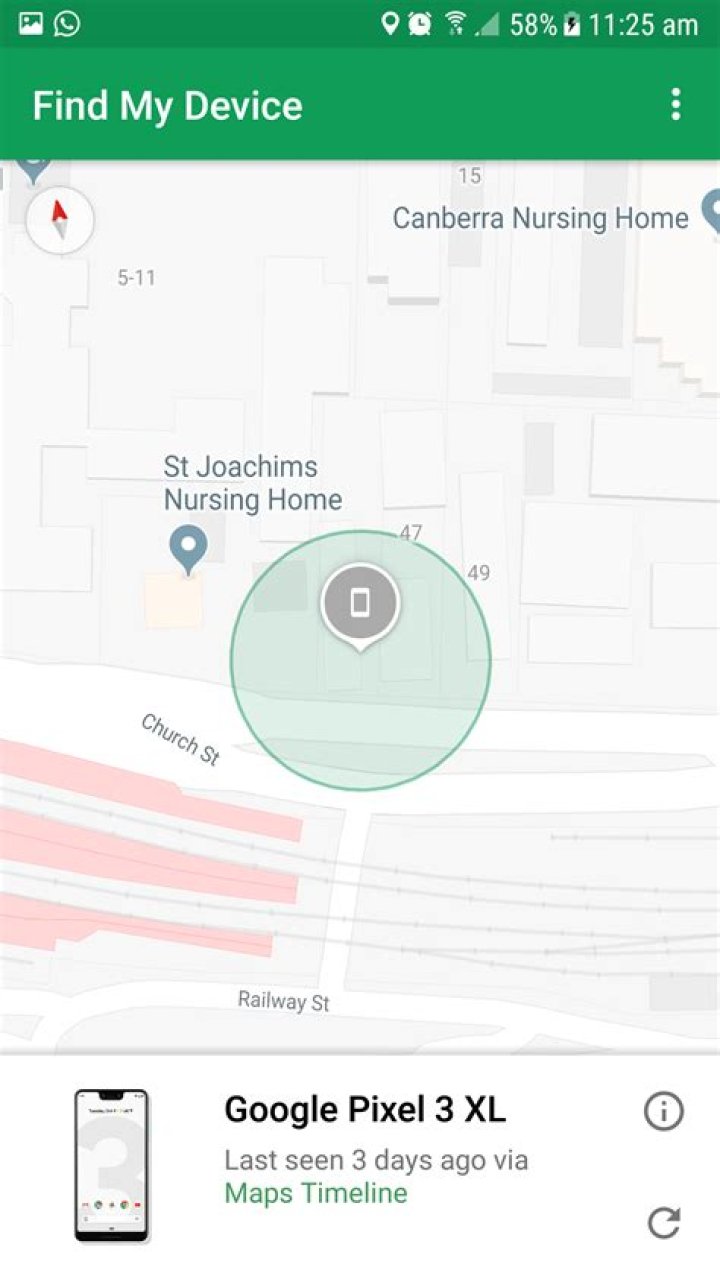 Find my device last seen Find my device last seen