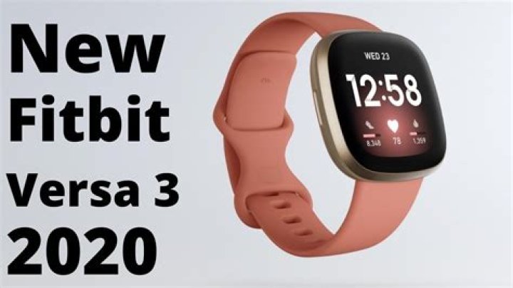 fitbit versa 3 release date