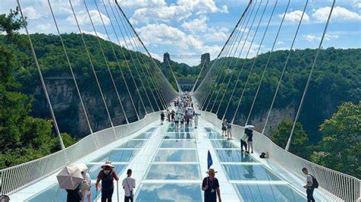 glass bridge