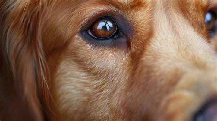 golden retriever eyes