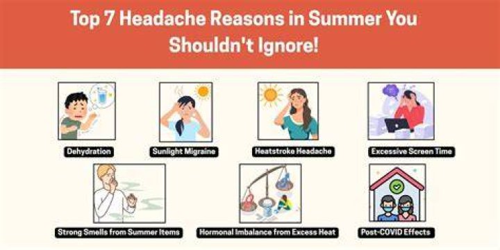 Headache in summer