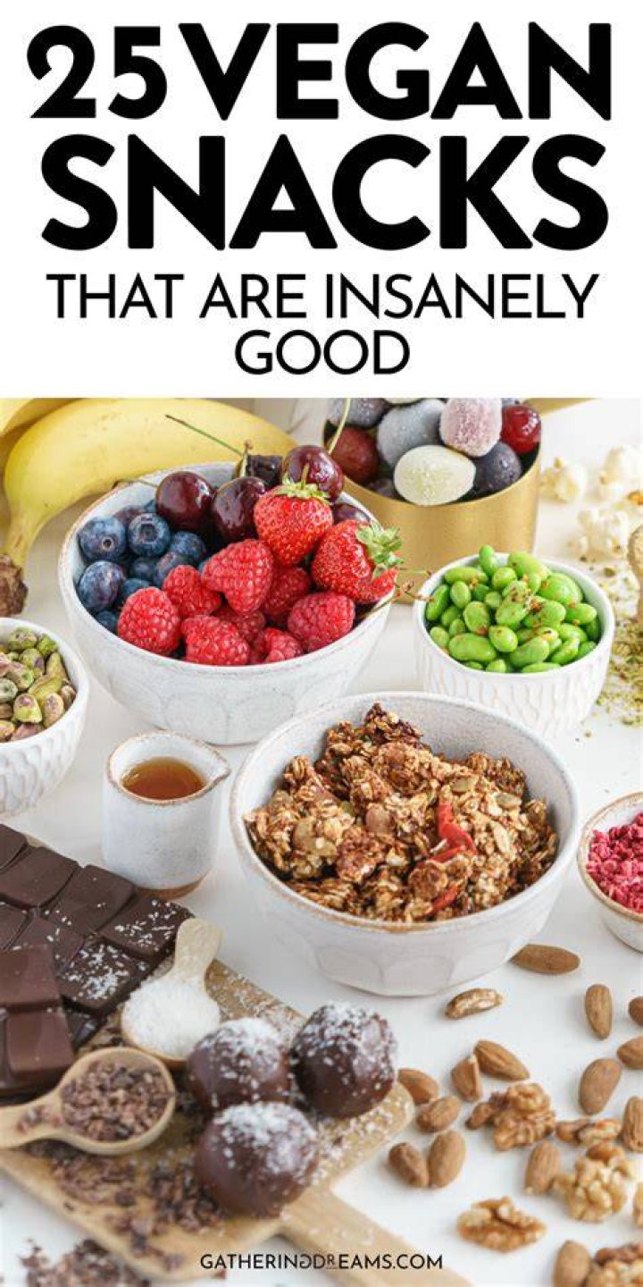 healthy vegan snacks