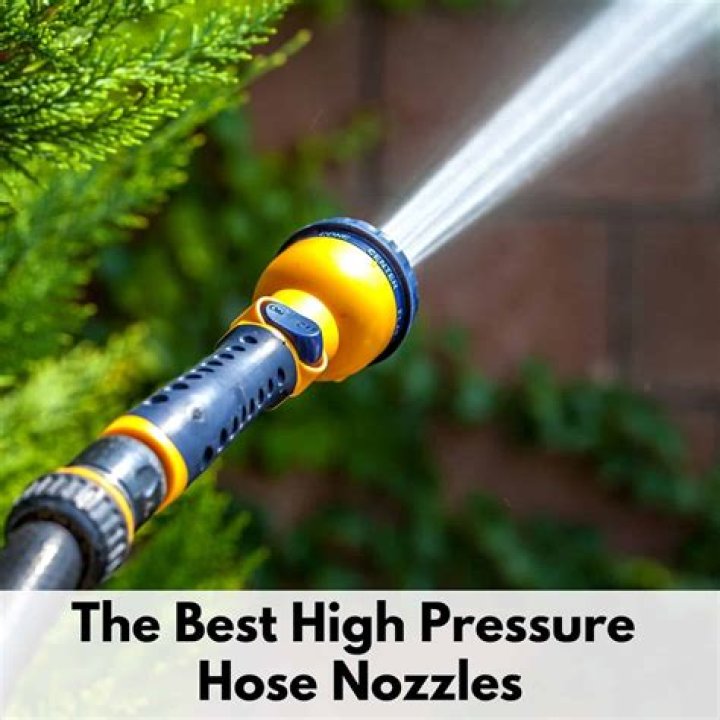 high pressure hose nozzle