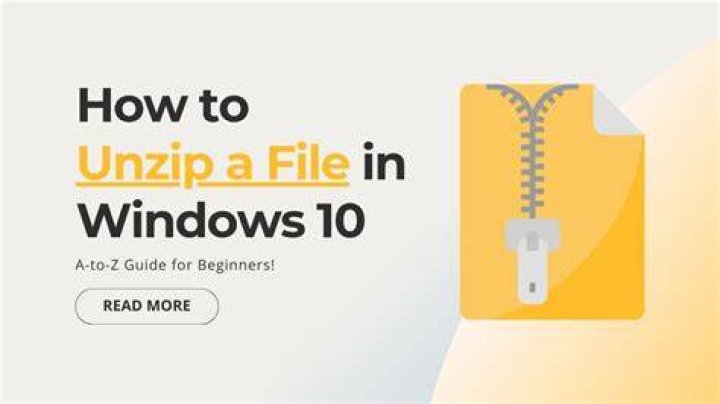 how do i unzip a file
