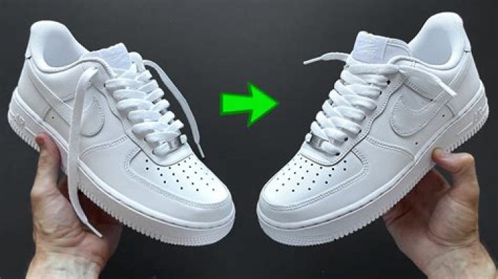 How Do U Lace Air Force Ones