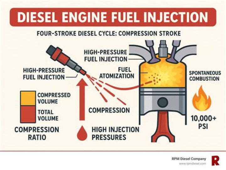 how does a diesel engine work