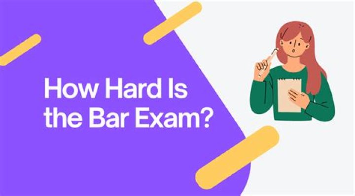 how hard is the bar exam