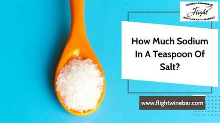 how much sodium in one day