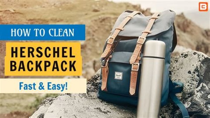 How To Clean A White Herschel Backpack