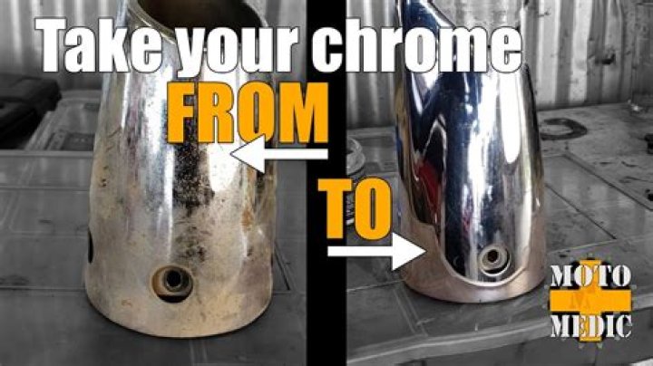 how to clean chrome