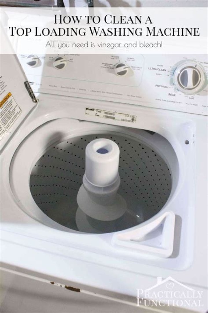 how to clean top loading washing machine