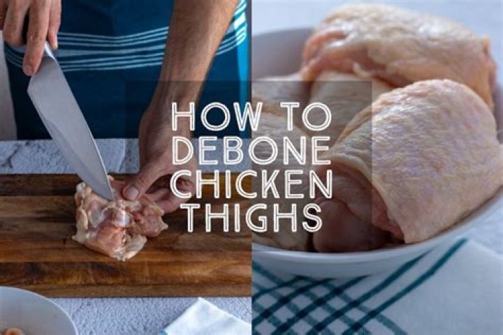 How To Debone A Chicken Thigh Video